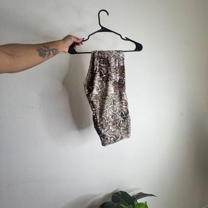 SNAKE 🐍 PRINT WORKOUT PANTS 🏋️‍♀️